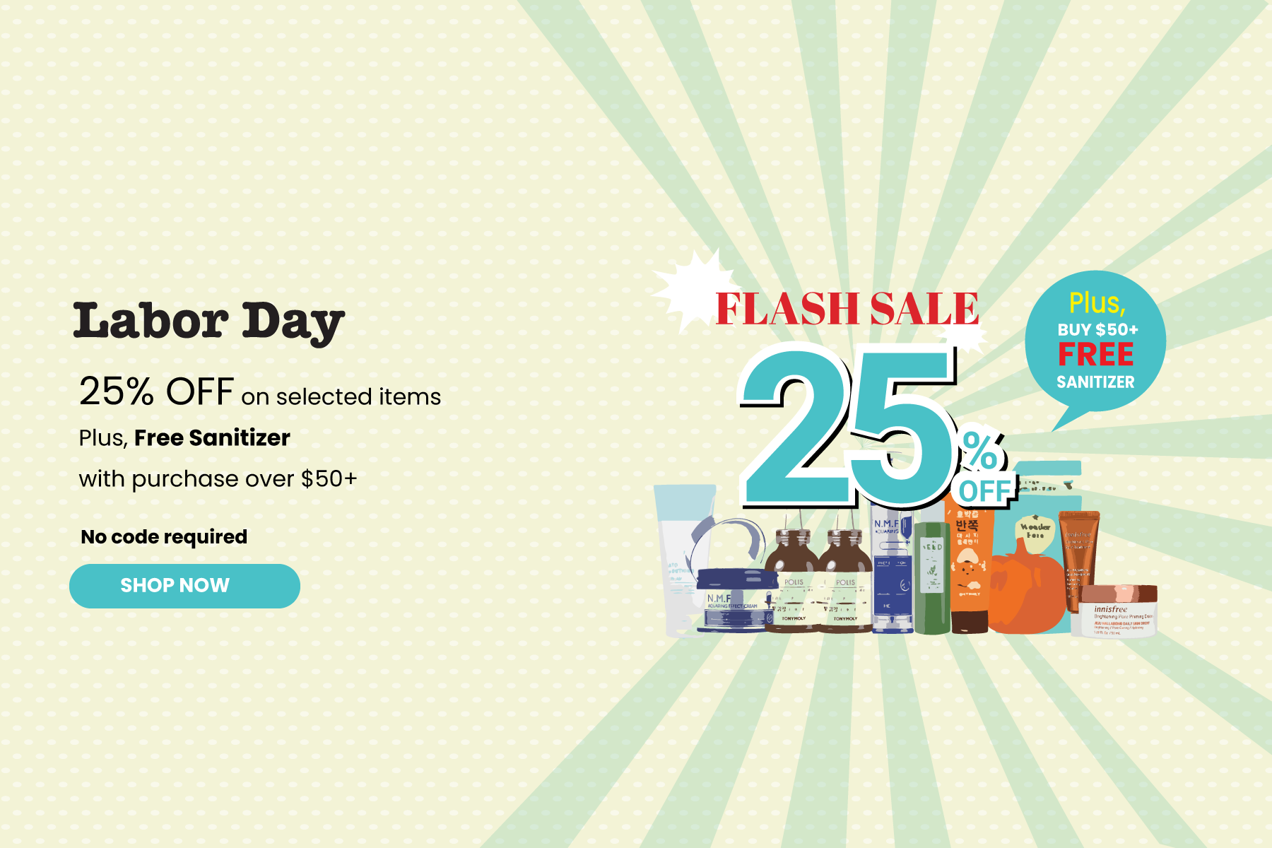 LABOR DAY SALE ( Aug 29 - Sep 12 )