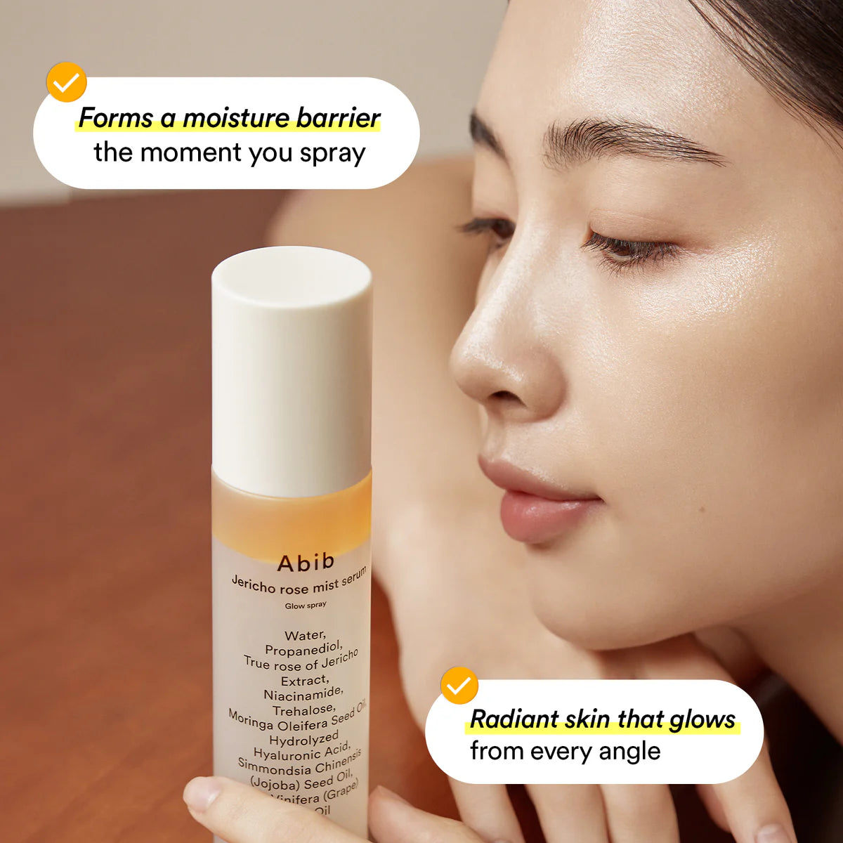 Abib JERICHO ROSE MIST SERUM GLOWY SPRAY