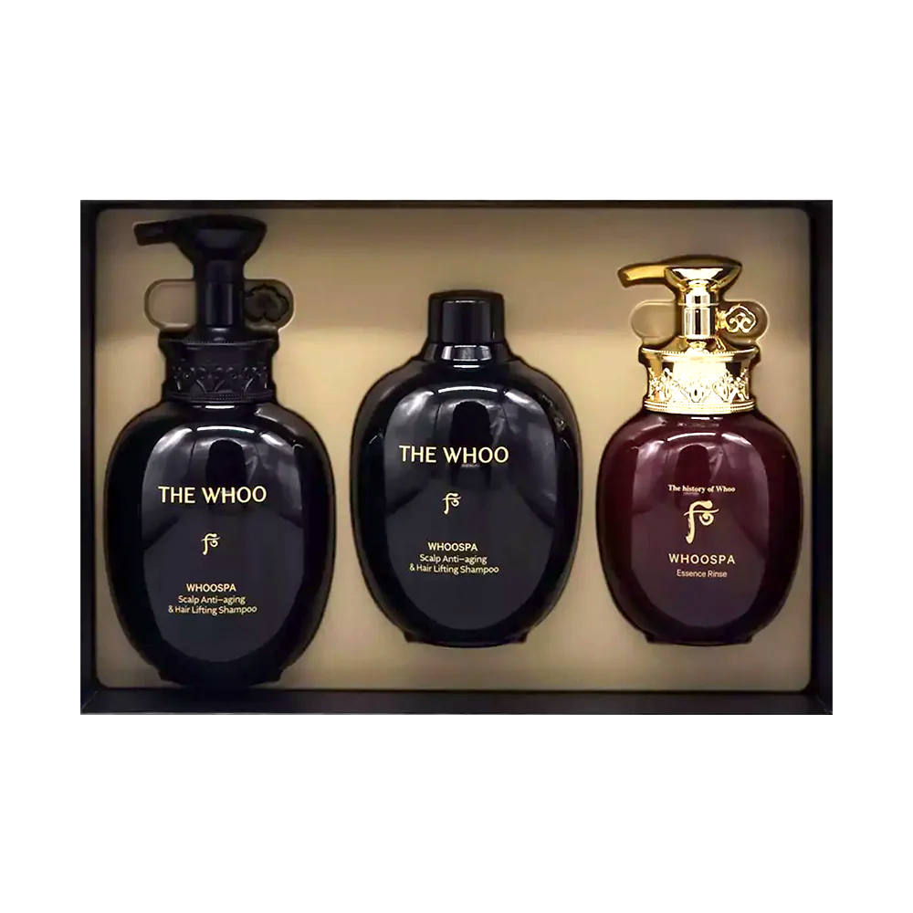 WHOO SPA SCALP ANTI-AGING & HAIR LIFTING SHAMPOO SPECIAL SET