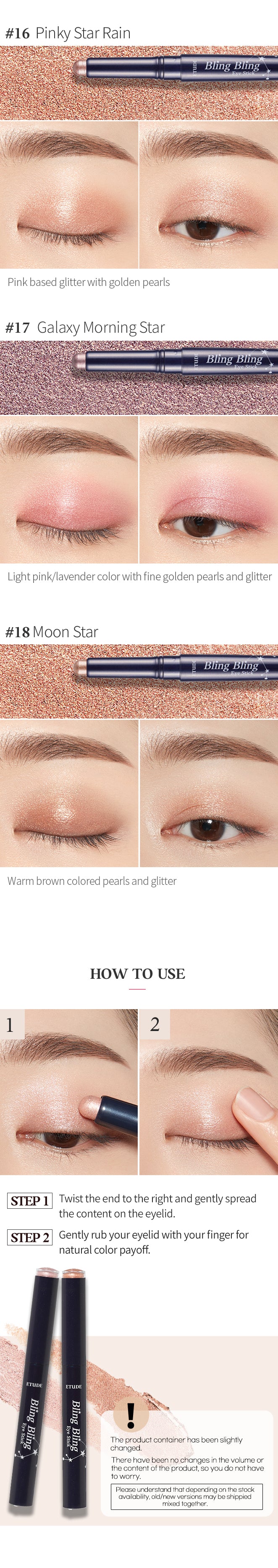 ETUDE HOUSE BLING BLING EYE STICK