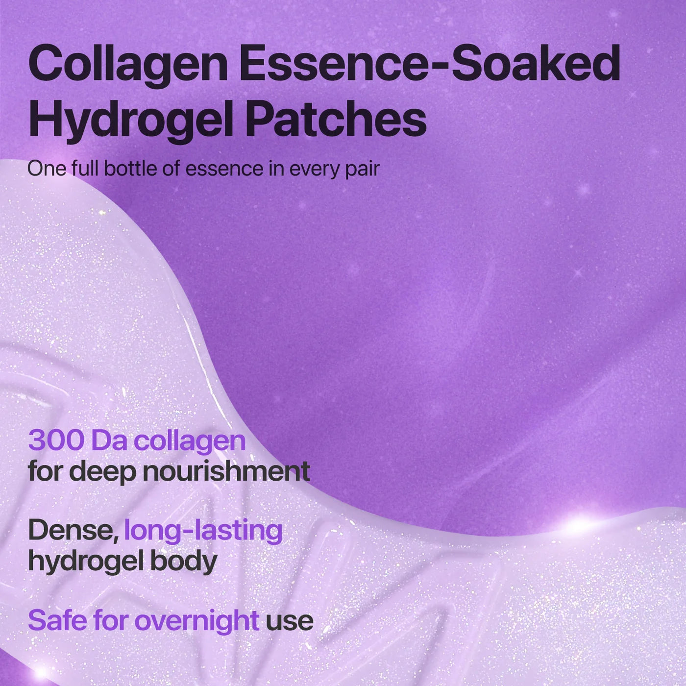 No.9 NAD Collagen Under Eye Patches-5 Pairs