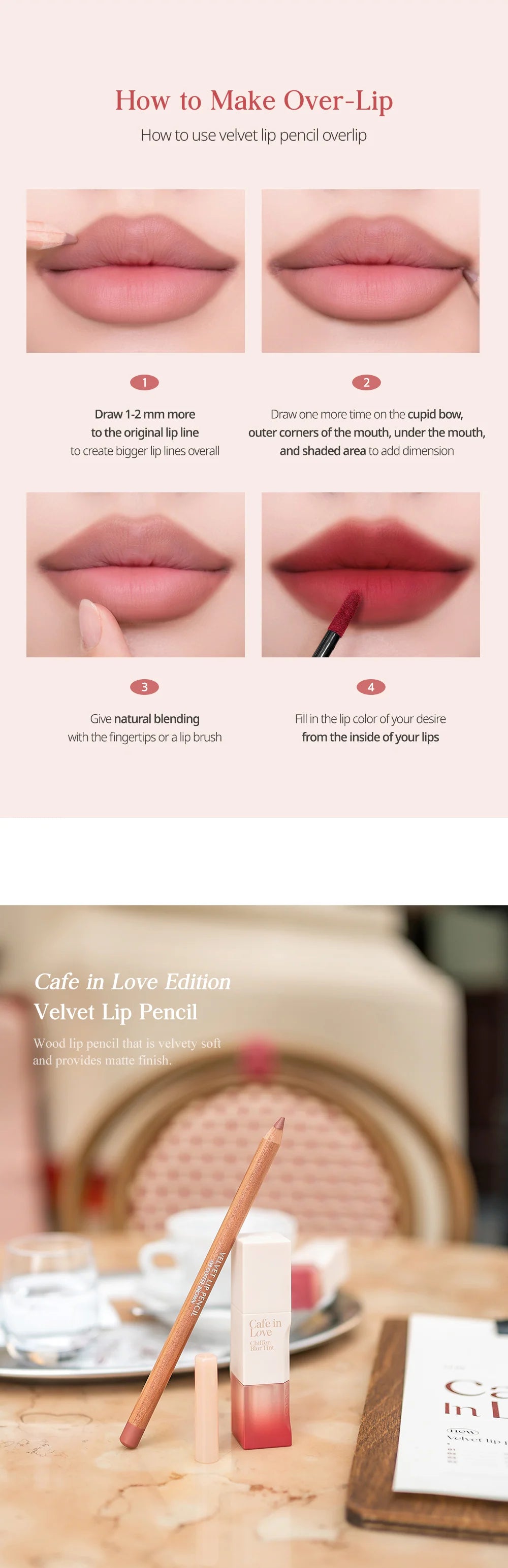 CLIO VELVET LIP PENCIL SET