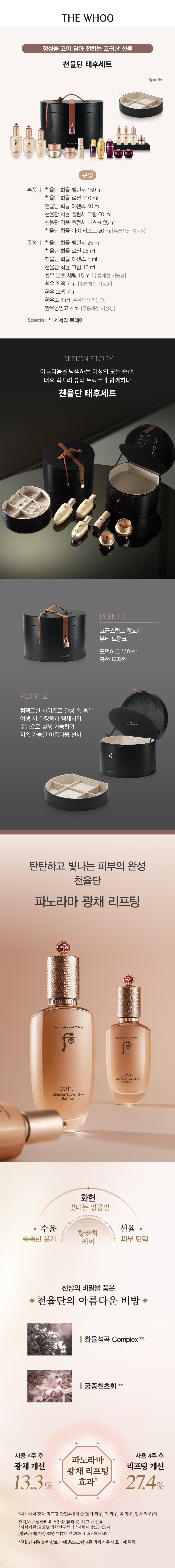 Whoo Cheonyuldan Empress Dowager Set