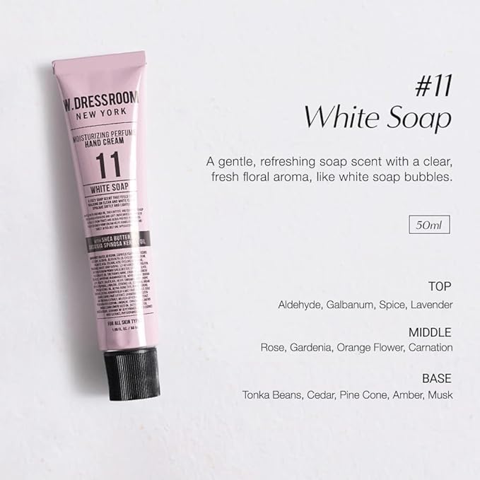 Moisturizing PerfumeHAND CREAM No.11 White Soap