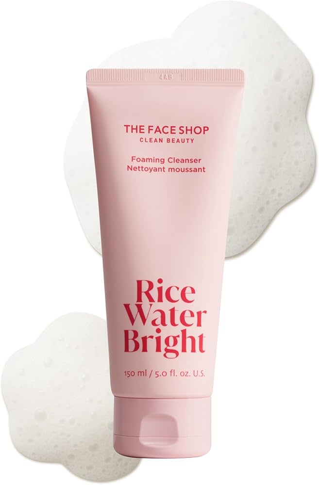THEFACESHOP RICE WATER BRIGHT FOAMING CLEANSER