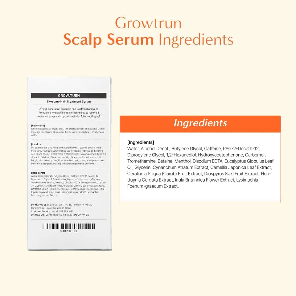 GROW:TURN EXOSOME Brush Ampoule