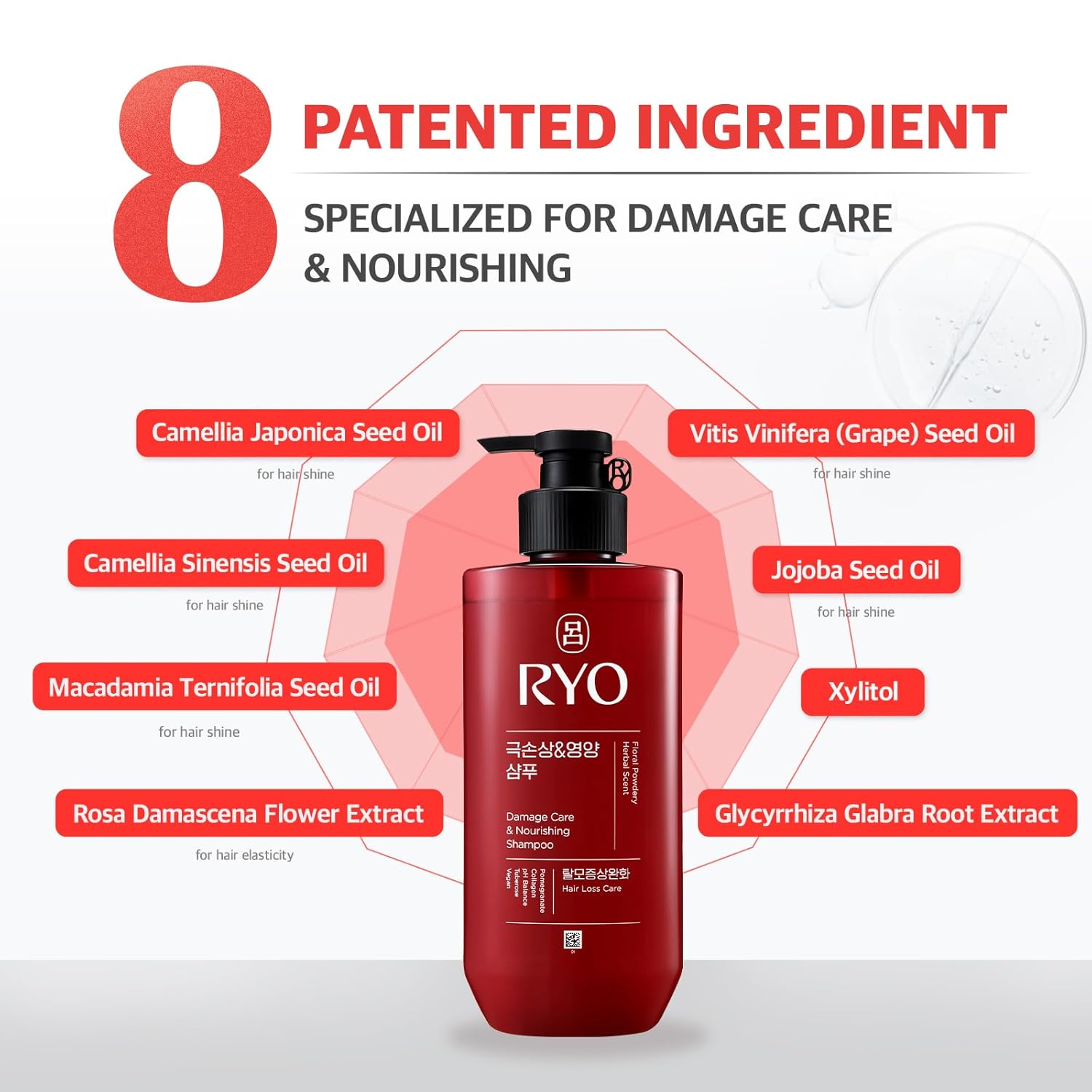 Ryo Hambit Extreme Damage & Nutrition Shampoo Large Capacity