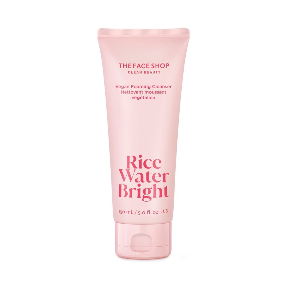 THEFACEESHOP RICE WATER BRIGHT MILK&JELLY DOUBEL FOAMING CLEANSER