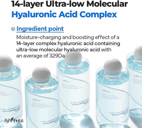 ULTRA-LOW MOLECULAR HYALURONIC ACID TONER 300ML