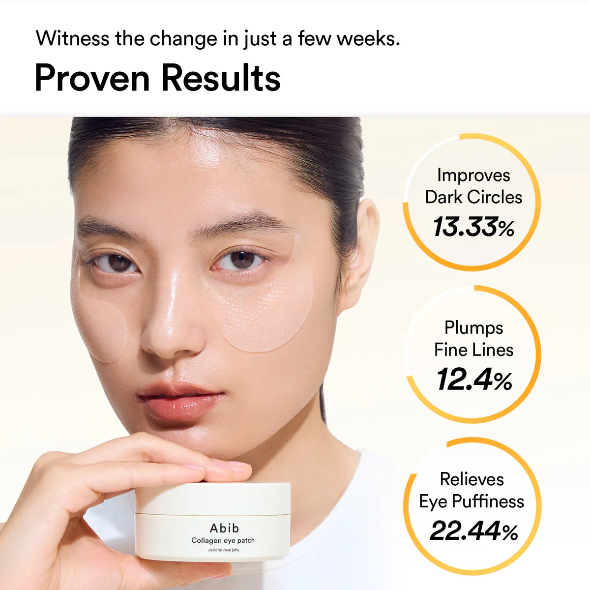 COLLAGEN EYE PATCH JERICHO ROSE JELLY 60pcs