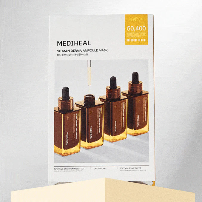 MEDIHEAL VITAMIN DERMA AMPOULE MASK