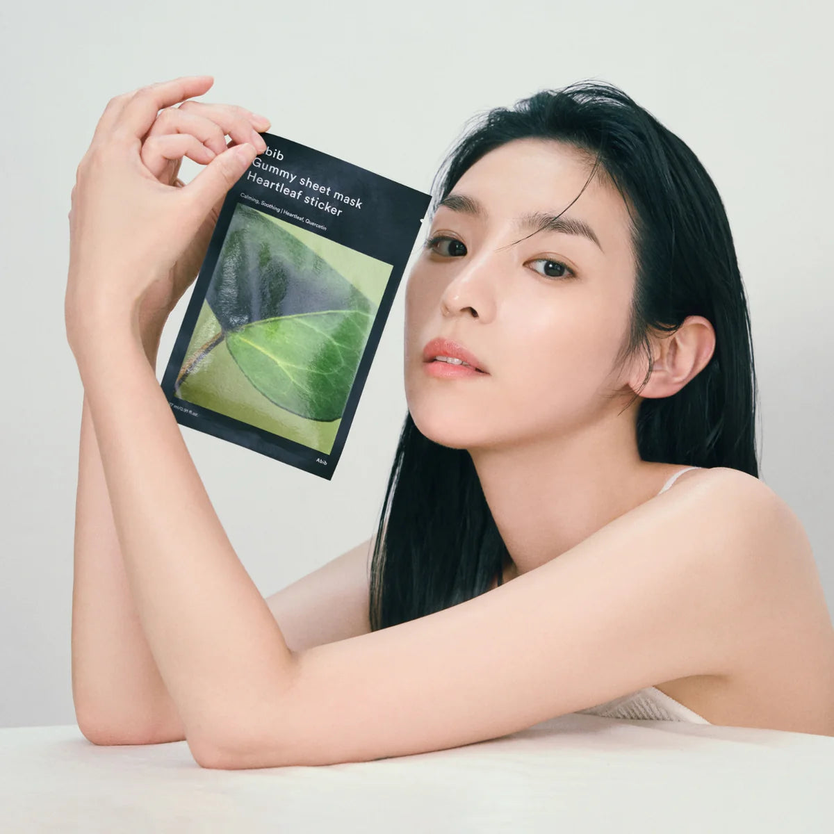 Abib Gummy sheet mask Heartleaf sticker