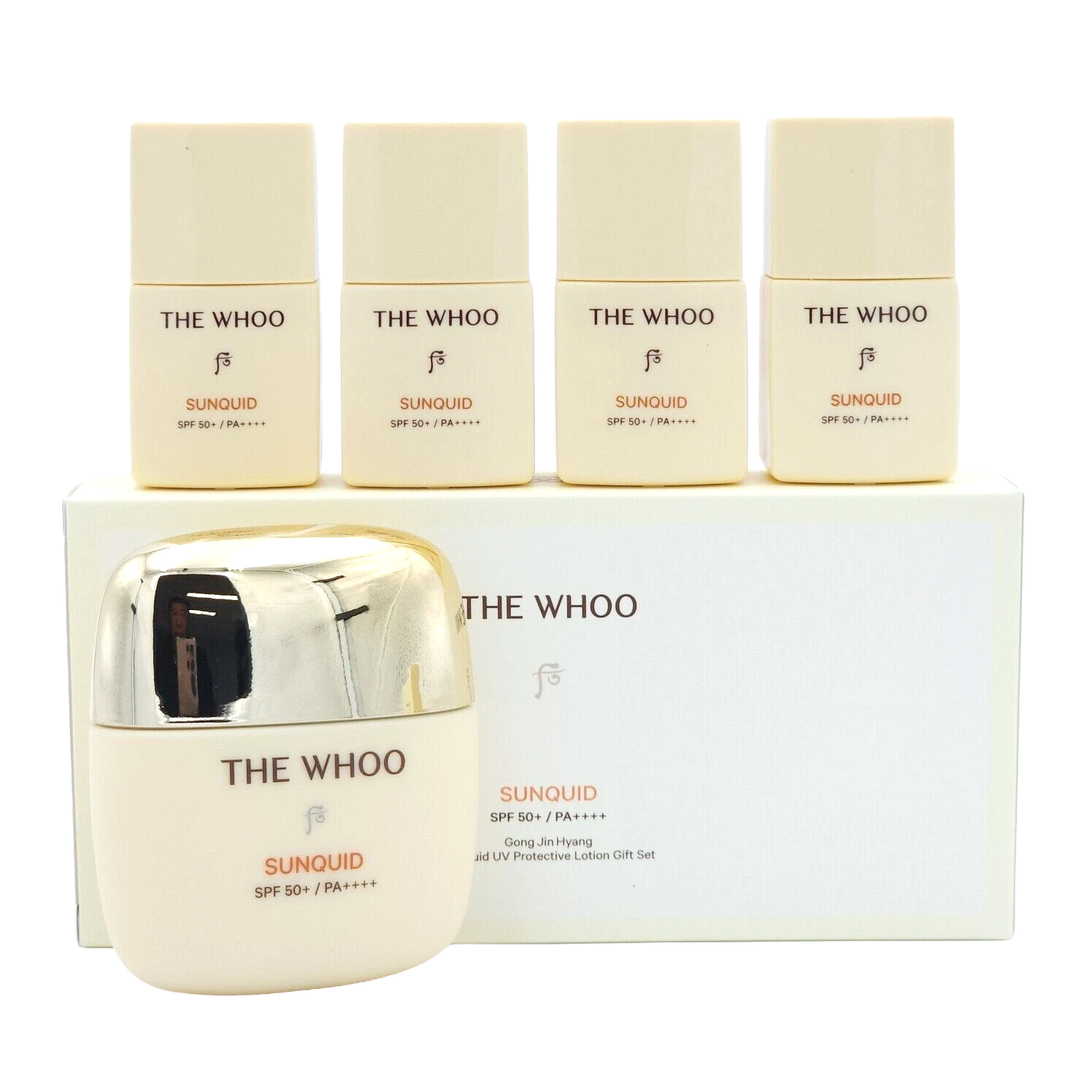 WHOO GONGJINHYANG SUNQUID UV PROTECTIVE LOTION SPECIAL SET