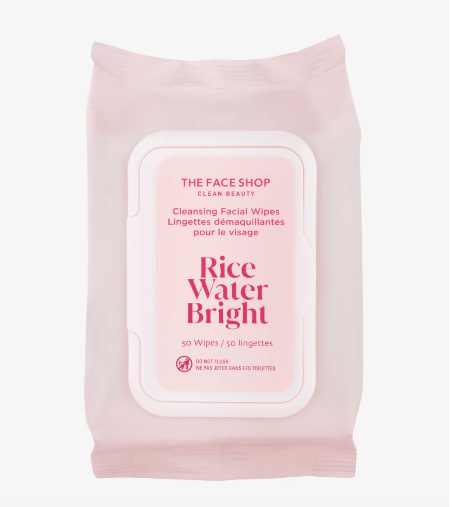 THEFACESHOP RICE WATER BRIGHT CLEANSING WIPES