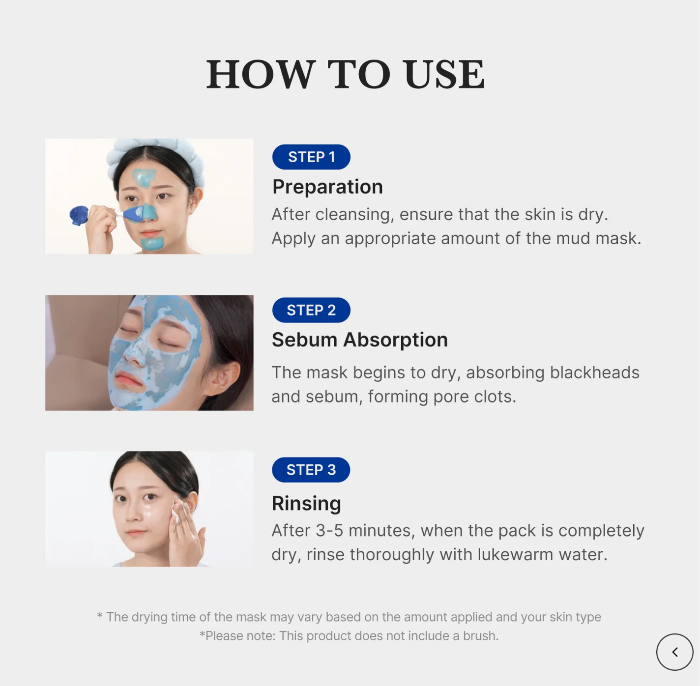 ZERO PORE BLACKHEAD MUD MASK