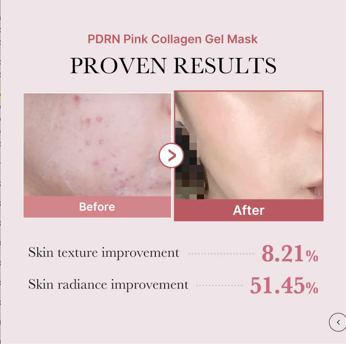 PDRN PINK COLLAGEN GEL MASK