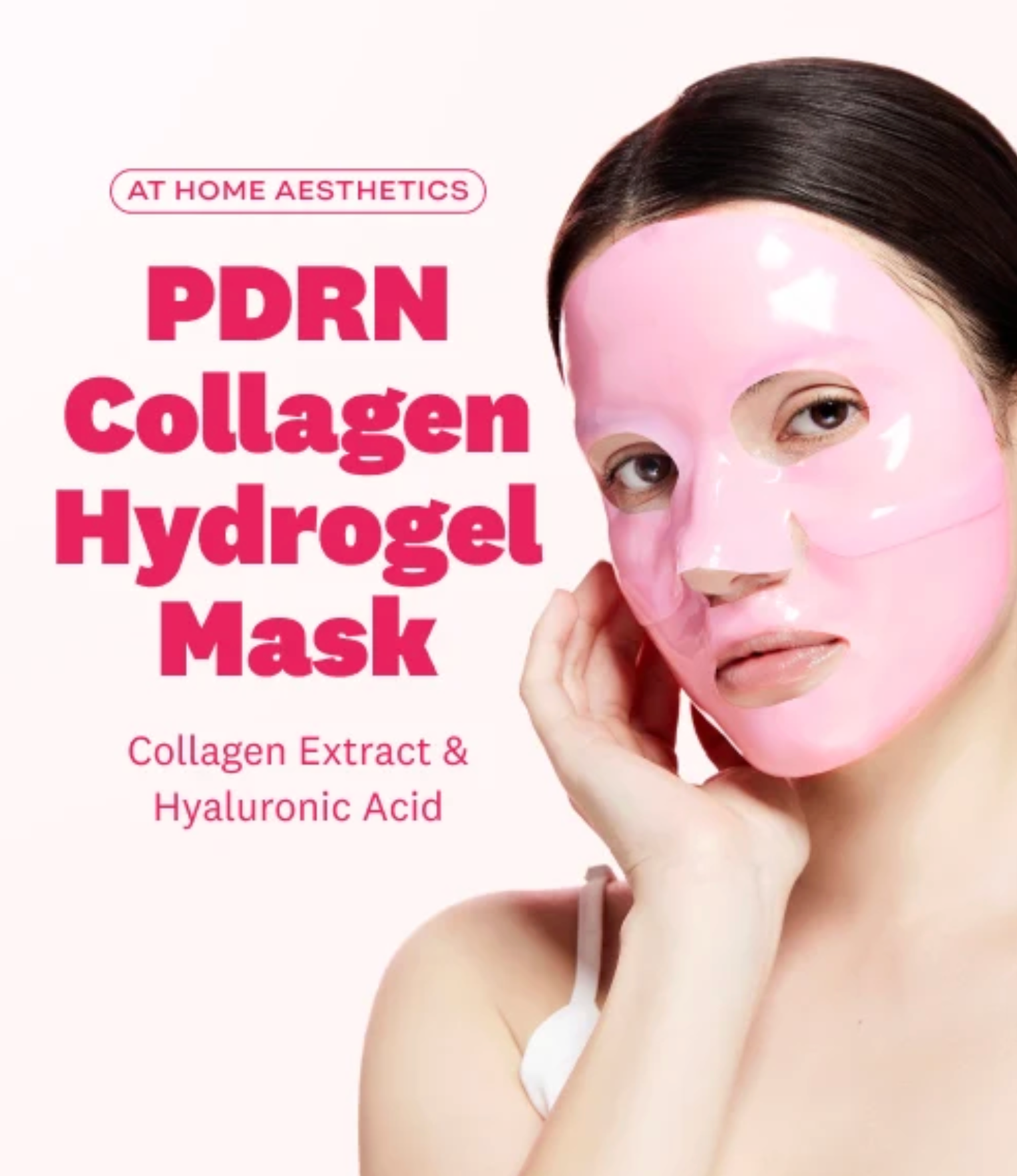 THEFACESHOP AT HOME AESTHETICS PDRN HYALU11 COLLAGEN MASK 4EA
