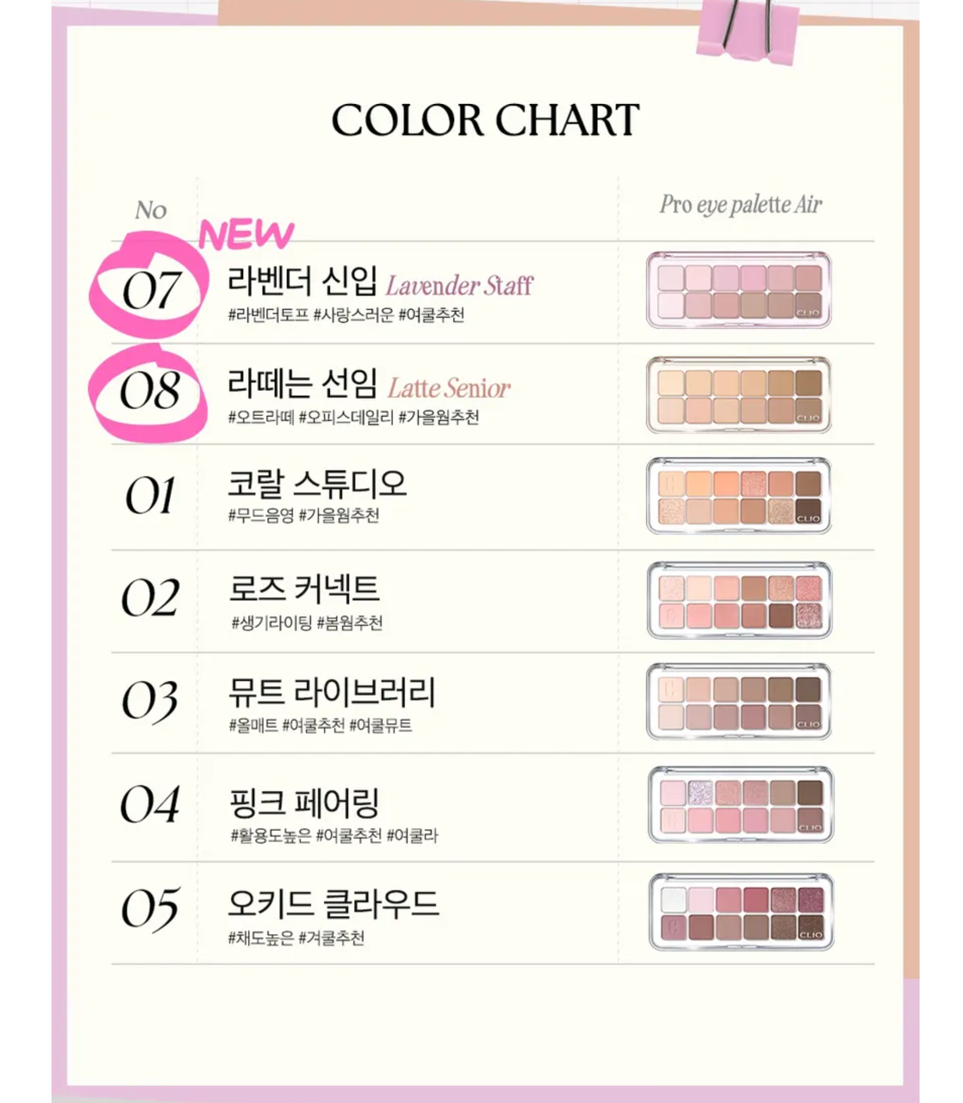 CLIO PRO EYE PALETTE AIR