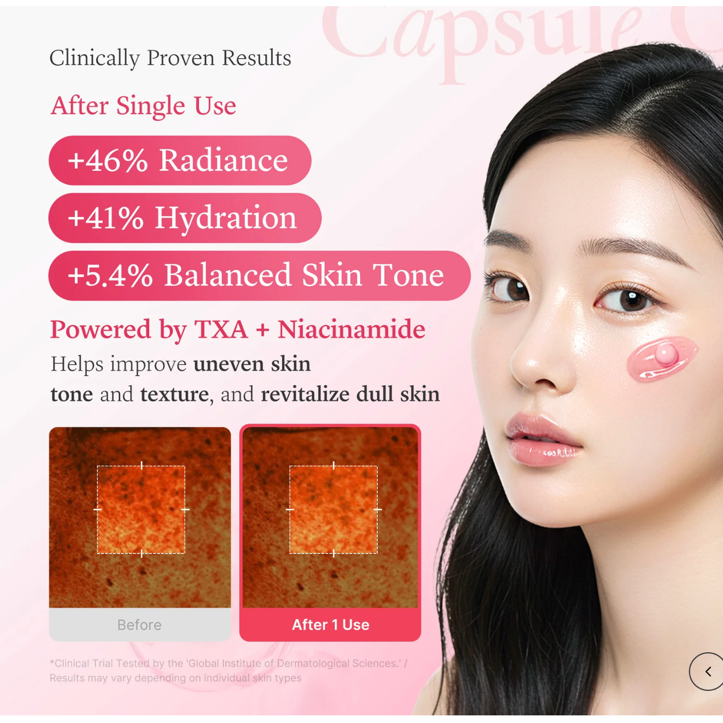 TXA NIACINAMAIDE CAPSULE CREAM