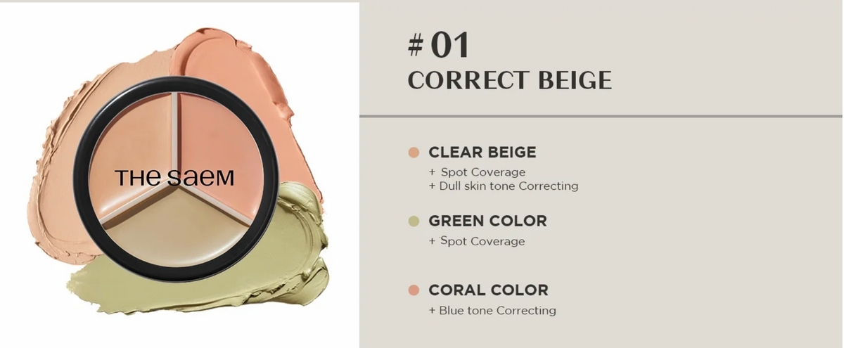 Cover Perfection Triple Pot Concealer