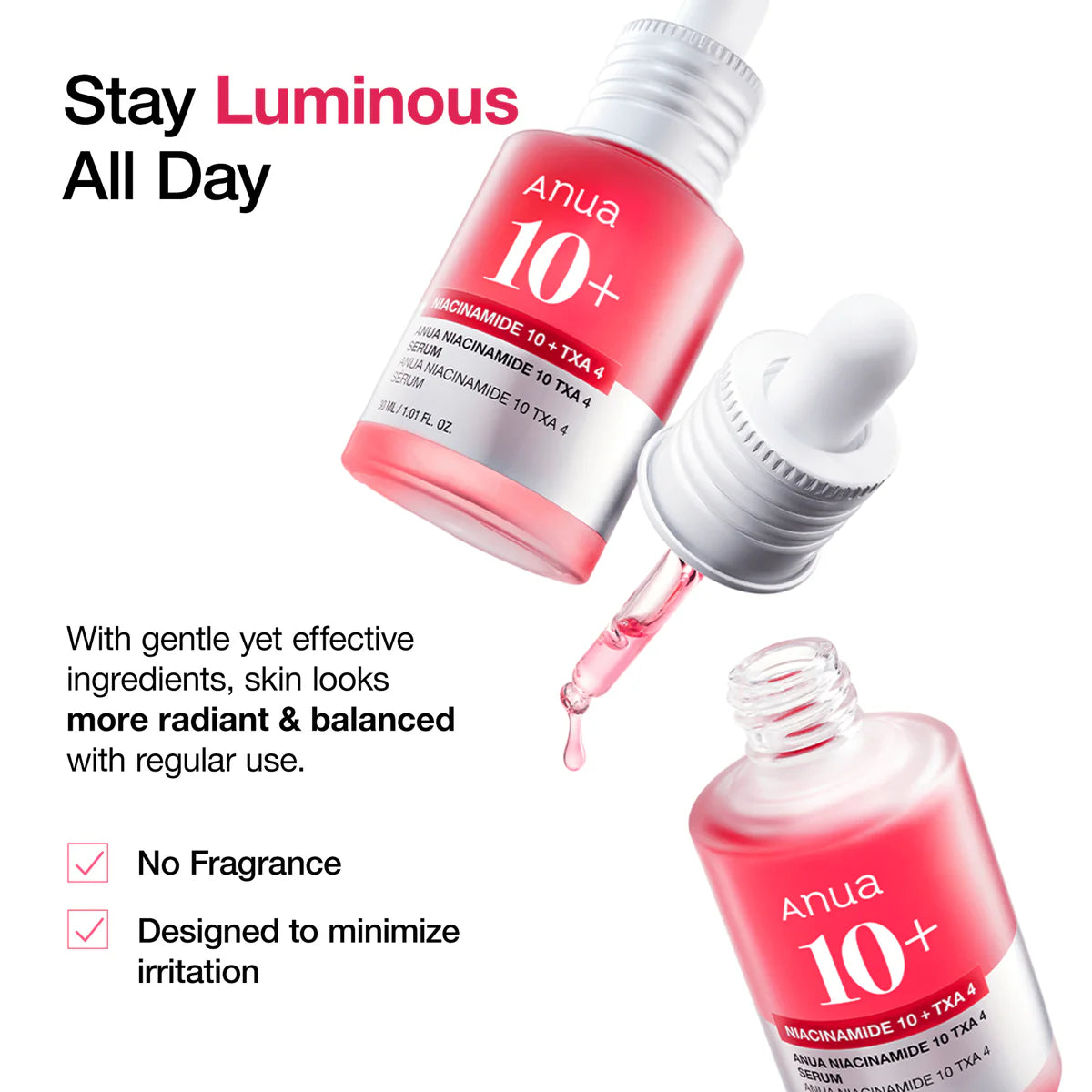 NIACINAMIDE 10% + TXA 4% SERUM 30ml