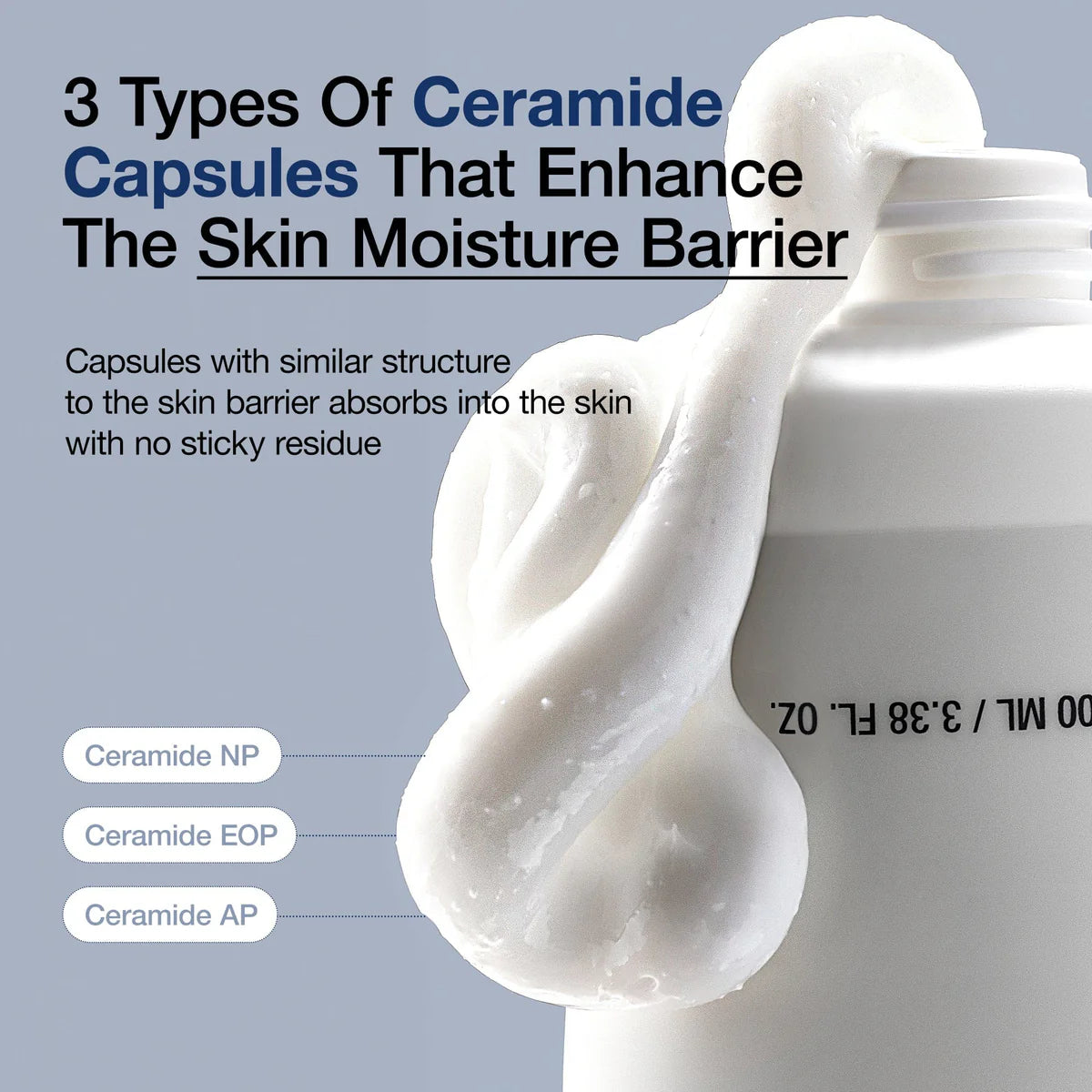 3 CERAMIDE PANTHENOL MOISTURE BARRIER CREAM 100ml
