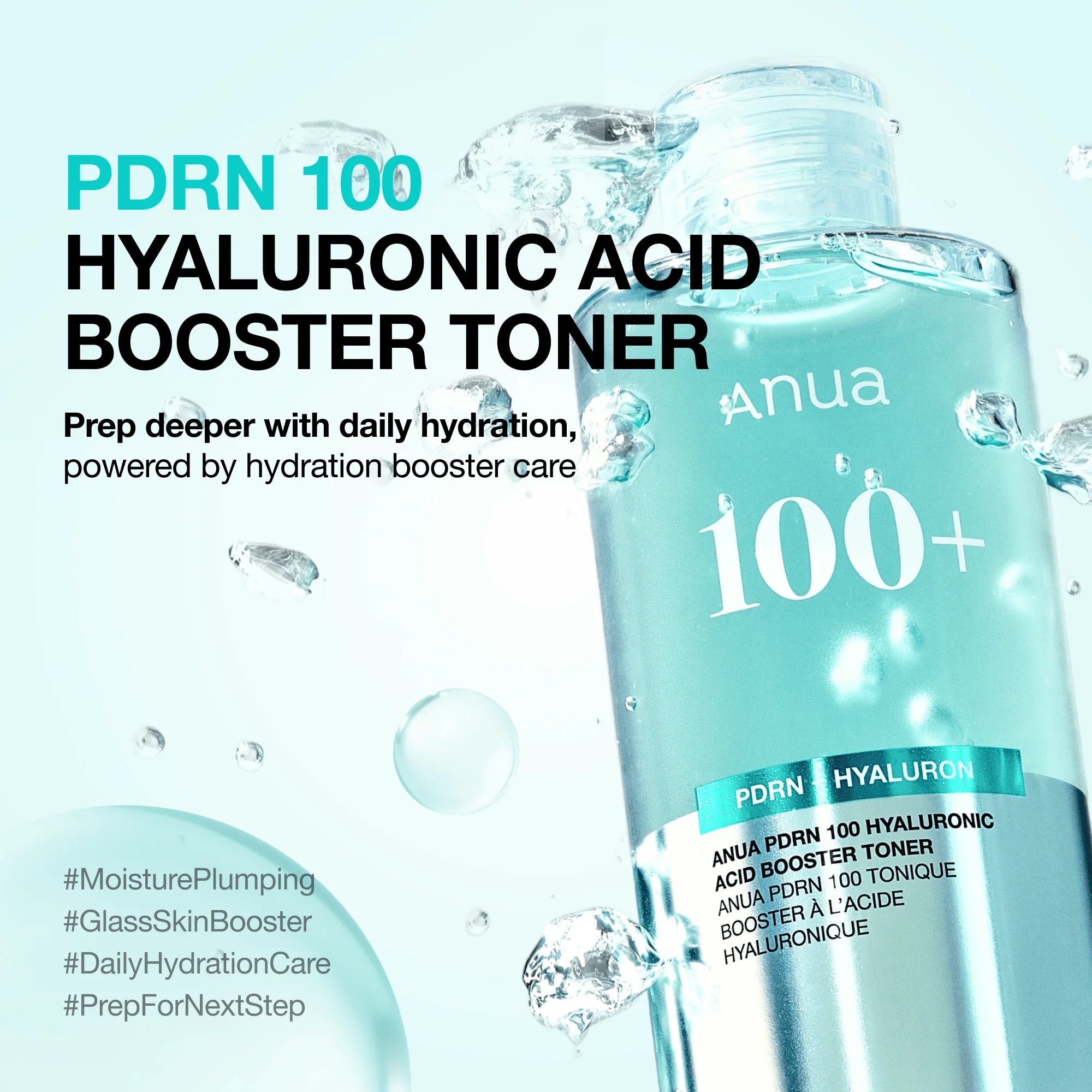 ANUA PDRN HYALURONIC ACID BOOSTER TONER 250ml