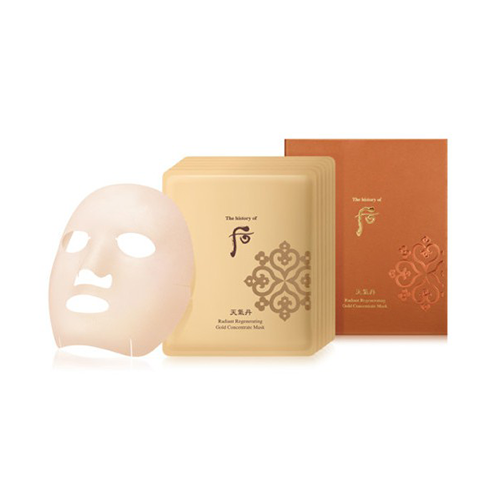 Whoo Cheongidan Hwahyun Gold Ampoule Masksheet