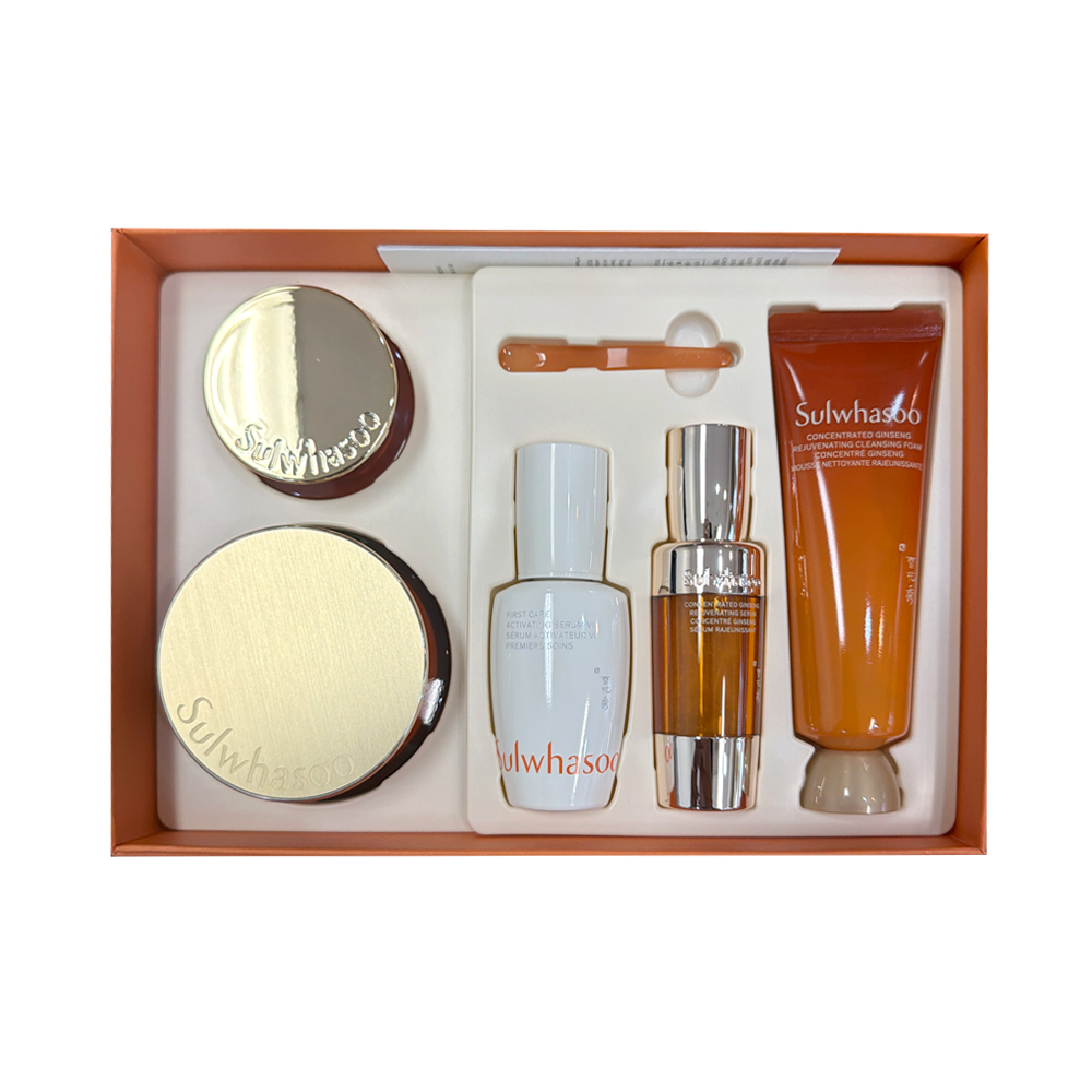 Sulwhasoo CONCENTRATED GINSENG REJUVENATING CREAM PERFECTING RICH SET