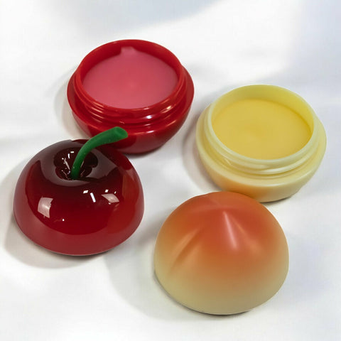 PRETTYSKIN CHERRY & PEACH LIP BALM SET
