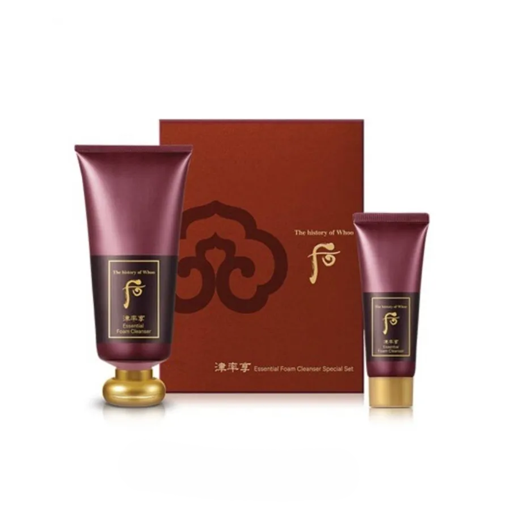 WHOO JINYULHYANG ESSENTIAL CLEANSING FOAM SPECIAL SET