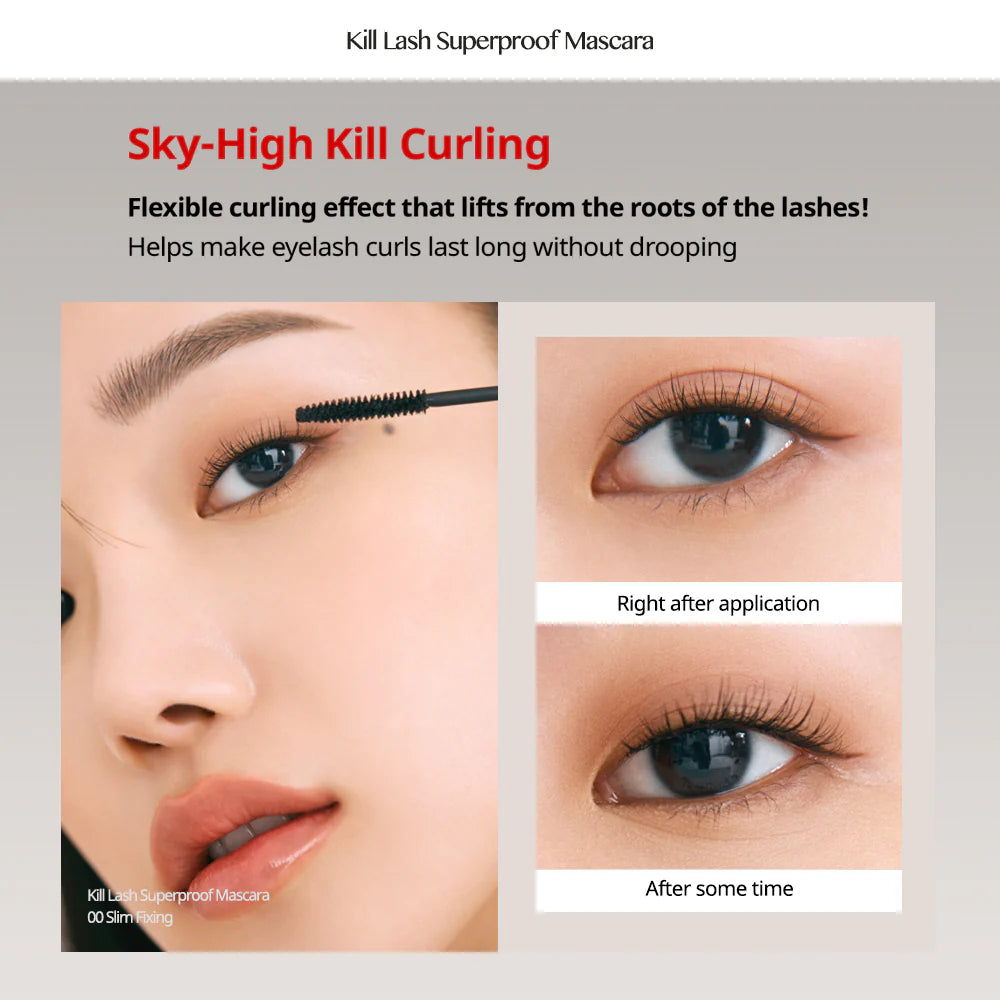 CLIO KILL LASH SUPERPROOF MASCARA 004 EXTREME VOLUME