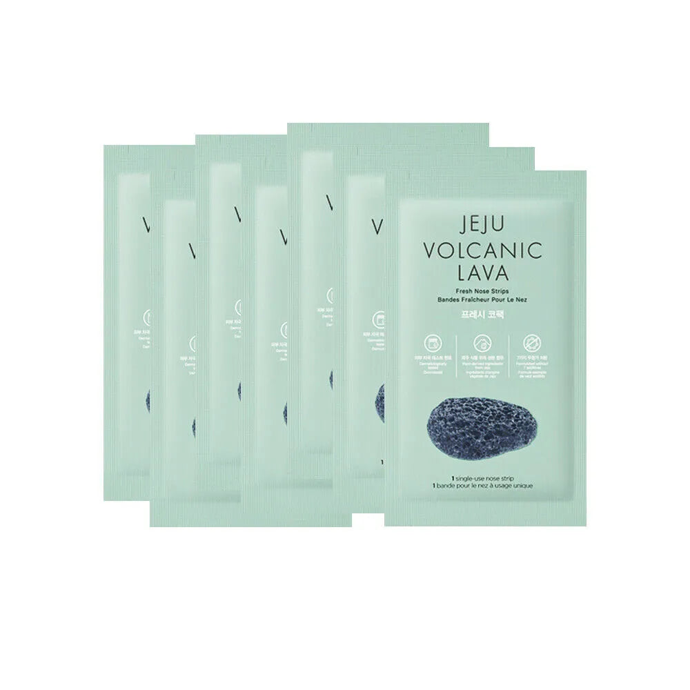 JEJU VOLCANIC LAVA FRESH NOSE STRIPS (7 pcs)