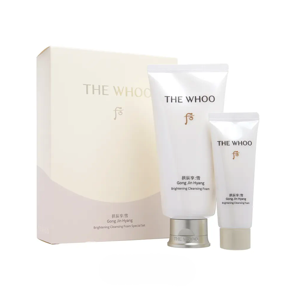 Gongjinhyang Seol Brightening Foam Cleanser Set