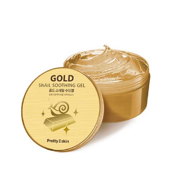 PRETTYSKIN GOLD SNAIL SOOTHING GEL