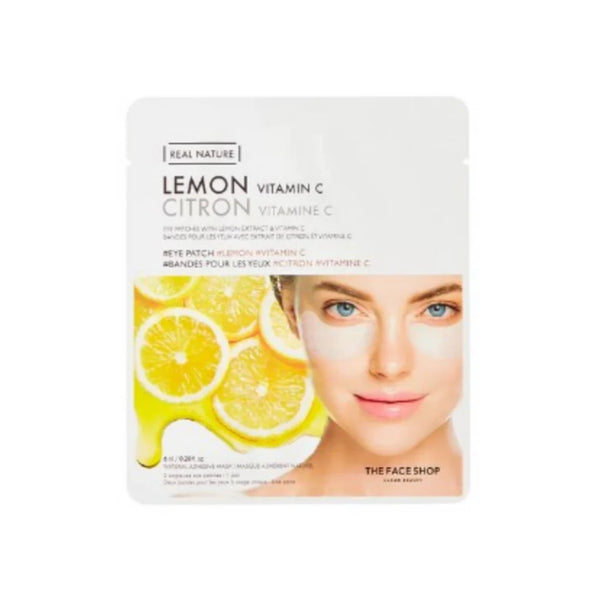 Real Nature Eye Patch Lemon Vitamin C