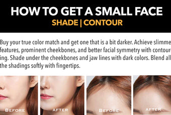 How to get a small face