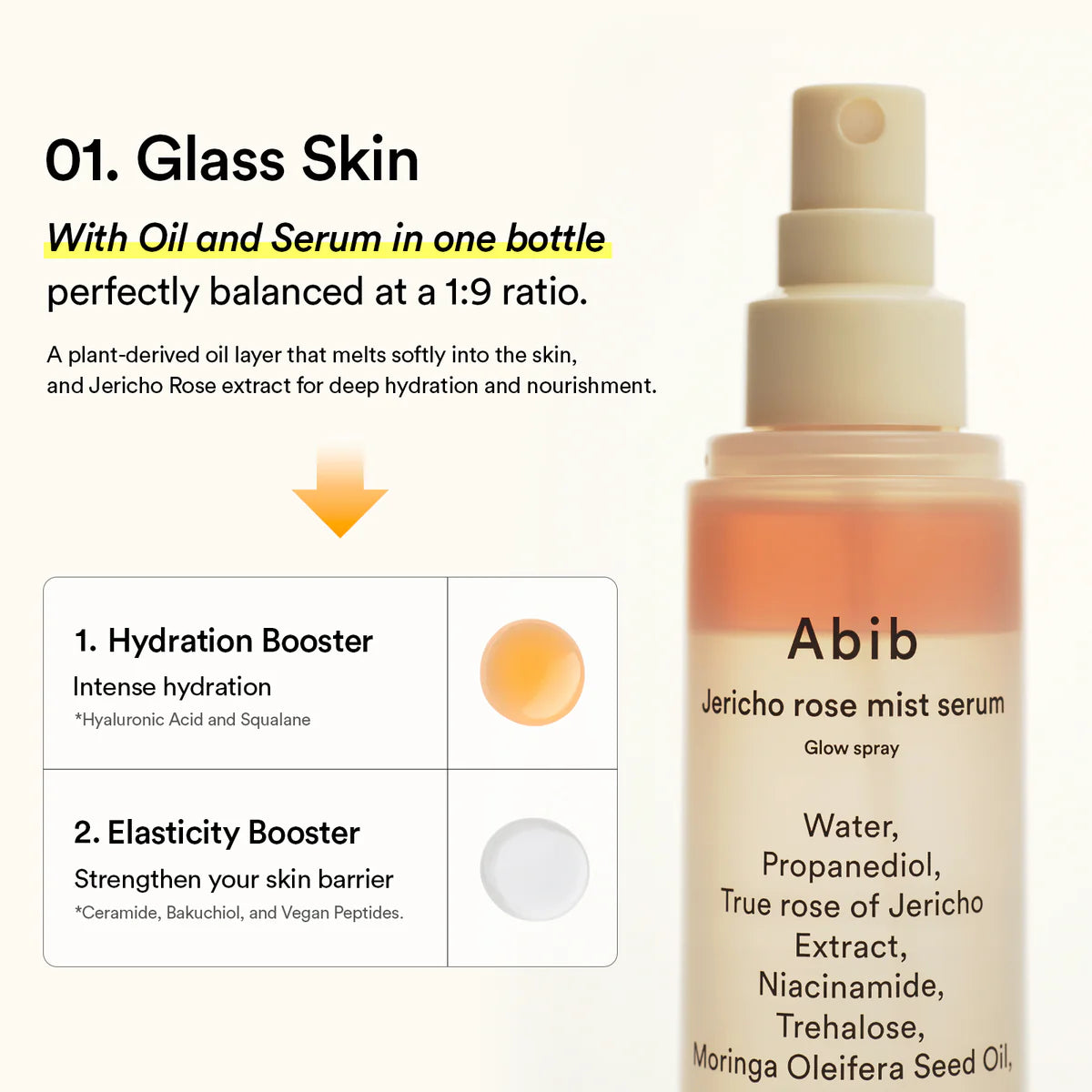Abib JERICHO ROSE MIST SERUM GLOWY SPRAY