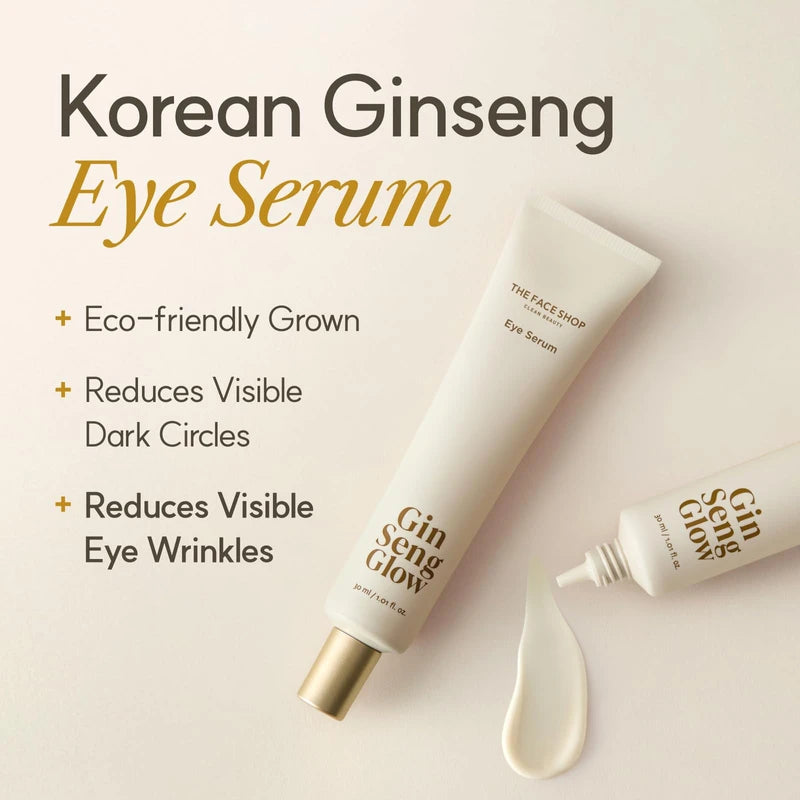 THE FACE SHOP GINSENG GLOW EYE SERUM
