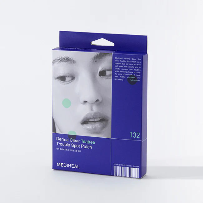 MEDIHEAL DERMA CLEAR TEATREE TROUBLE SPOT PATCH *6POUCH /132EA