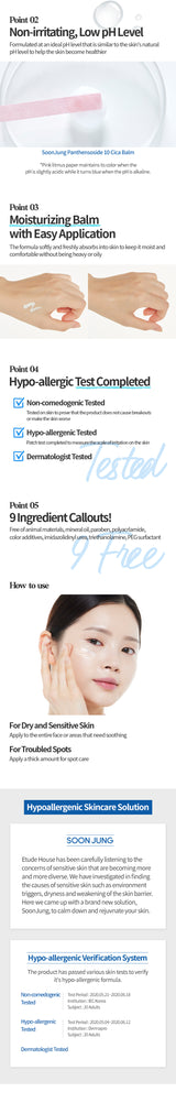 SoonJung 5-Panthensoside Cica Balm 40ml