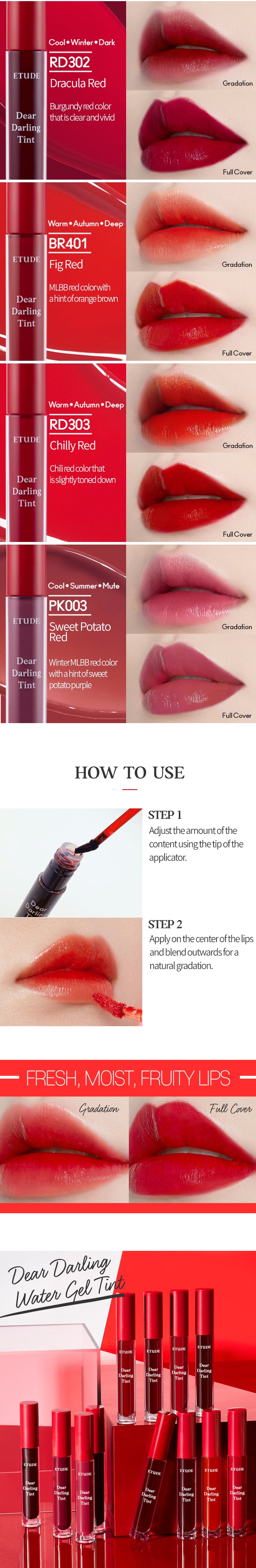 Dear Darling Water Gel Tint – Kpop Beauty
