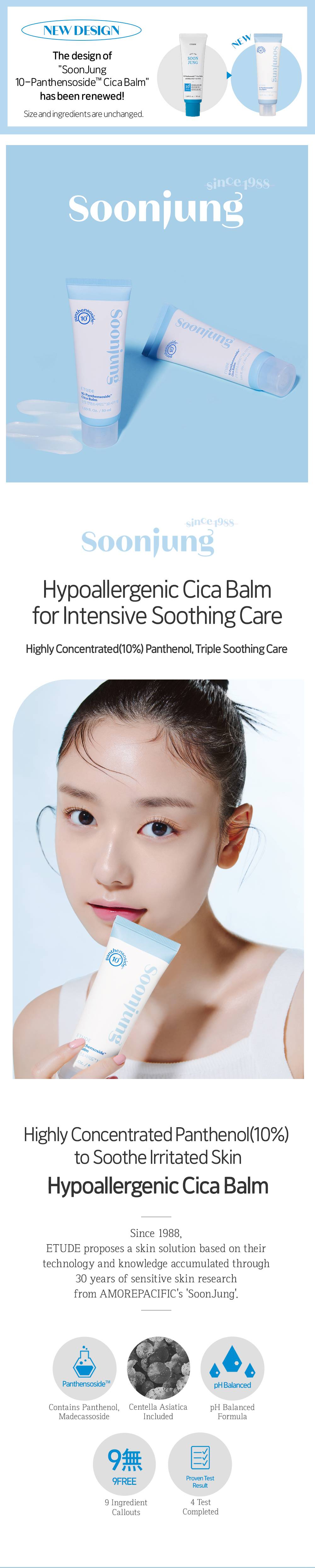 SoonJung 10-Panthensoside Cica Balm 50ml