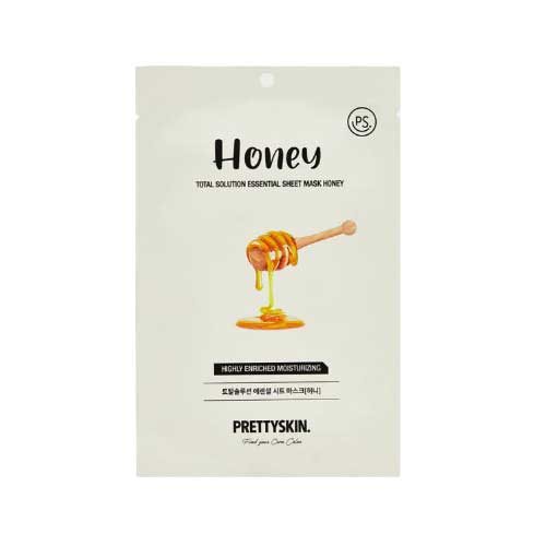 PRETTYSKIN TOTAL SOLUTION ESSENTIAL SHEET MASK | HONEY