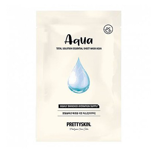 PRETTYSKIN TOTAL SOLUTION ESSENTIAL SHEET MASK | AQUA