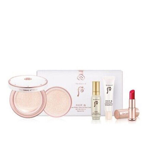 WHOO SEOL RADIANT WHITE TONE UP SUN CUSHION SPECIAL SET
