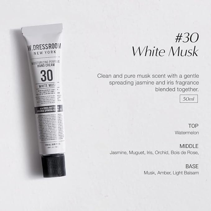Moisturizing Perfume Hand Cream No.30 White Musk (1.69 fl oz)