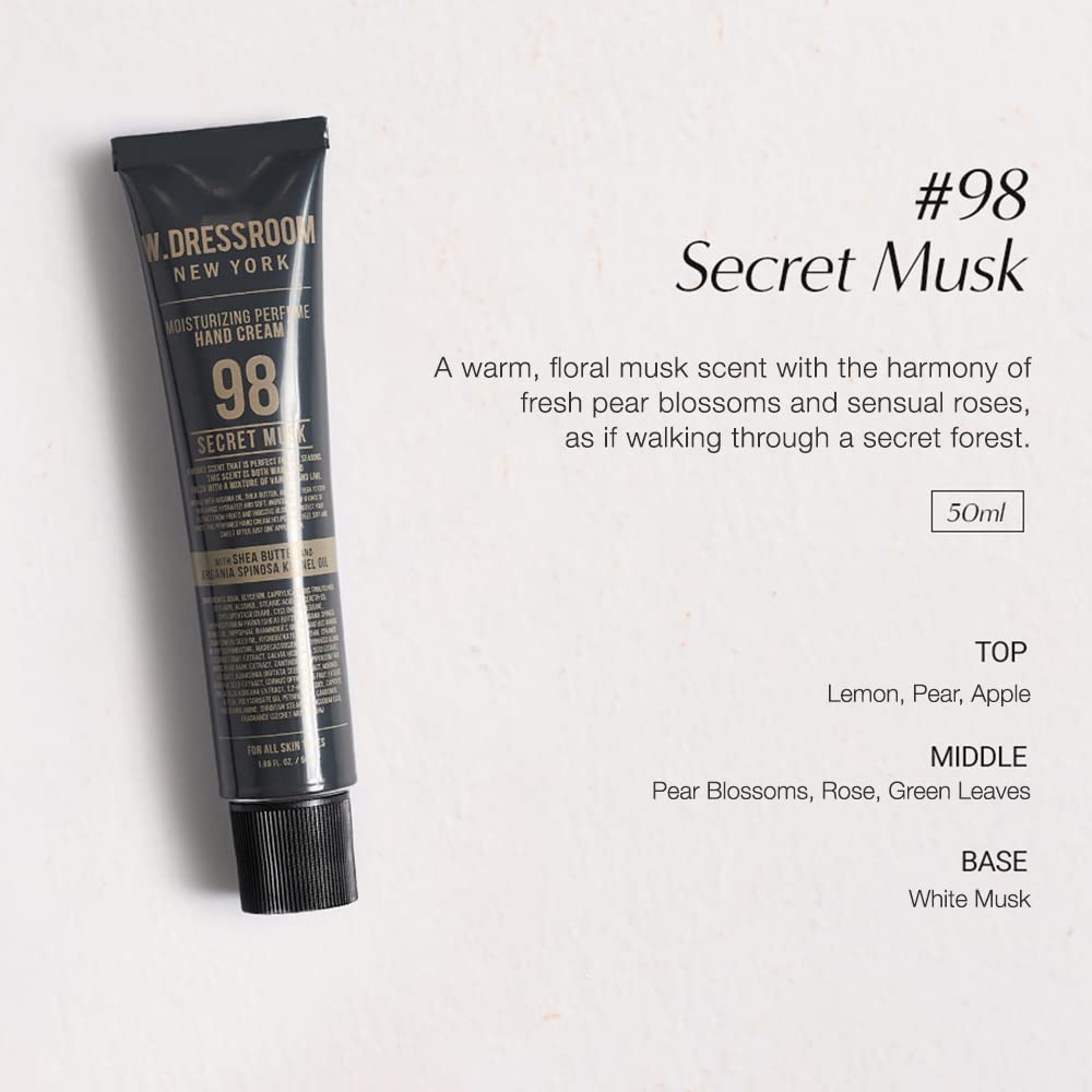Moisturizing Perfume Hand Cream No.98 Secret Musk