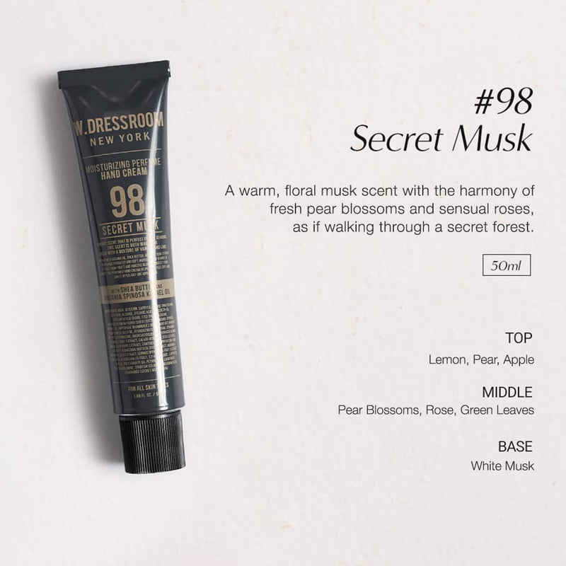 Moisturizing Perfume Hand Cream No.98 Secret Musk