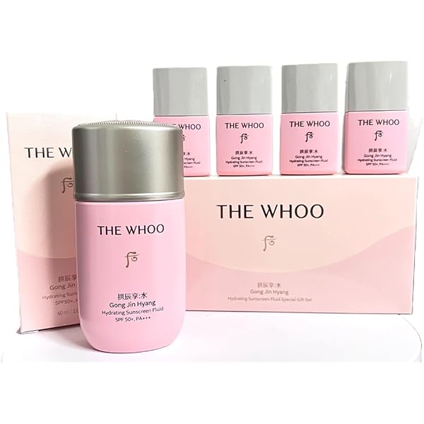 WHOO VITAL GONGJINHYANG:SOO HYDRATING SUNSCREEN FLUID SPECIAL SET